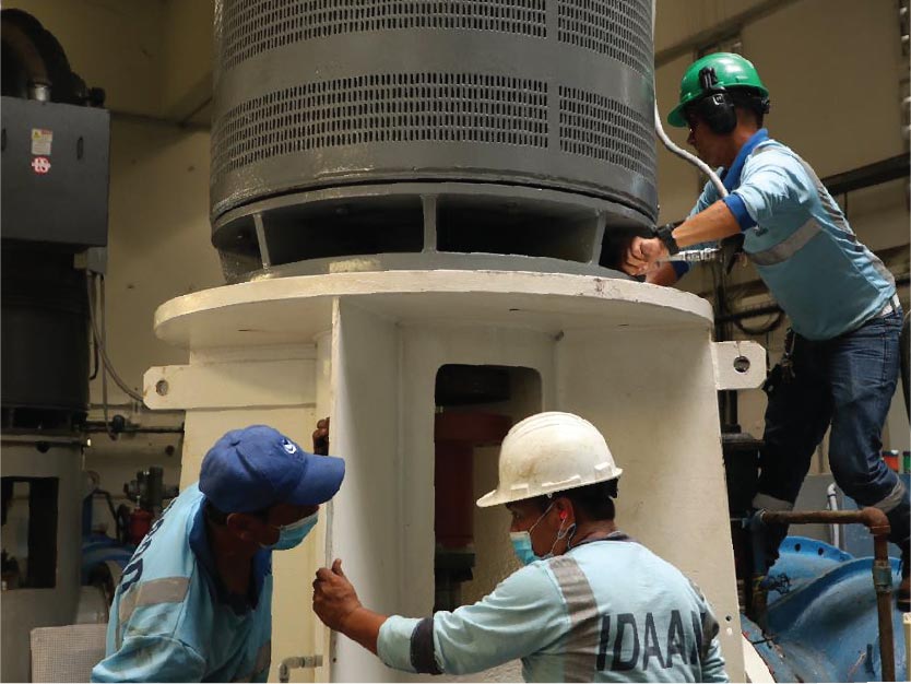 IDAAN Sistema de Bombeo