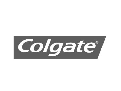 Logo Colgate Blanco/Negro