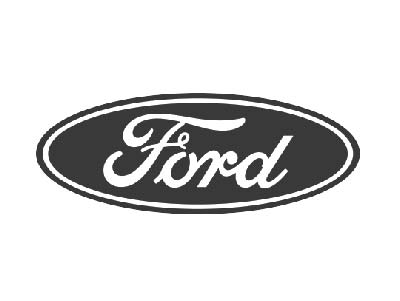 Logo Ford Blanco/Negro