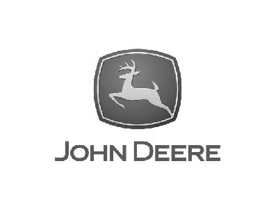 Logo John Deere Blanco/Negro