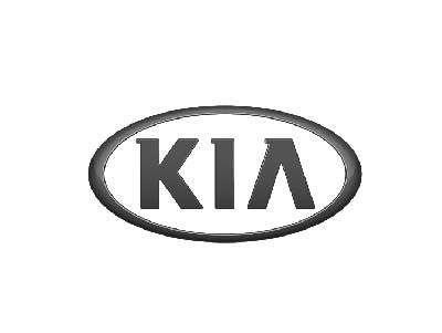 Logo Kia Motors Blanco/Negro