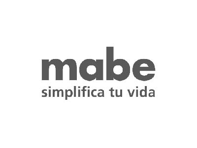 Logo Mabe Mexico Blanco/Negro