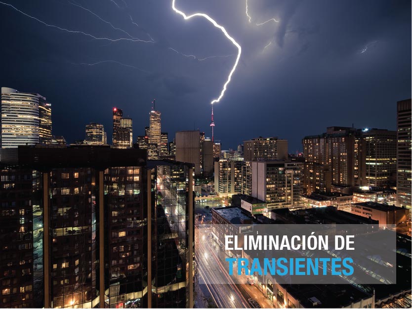 Transientes y picos eléctricos